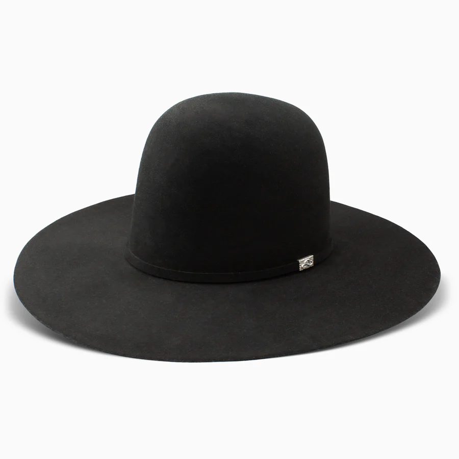 Resistol 100X open crown cowboy hat